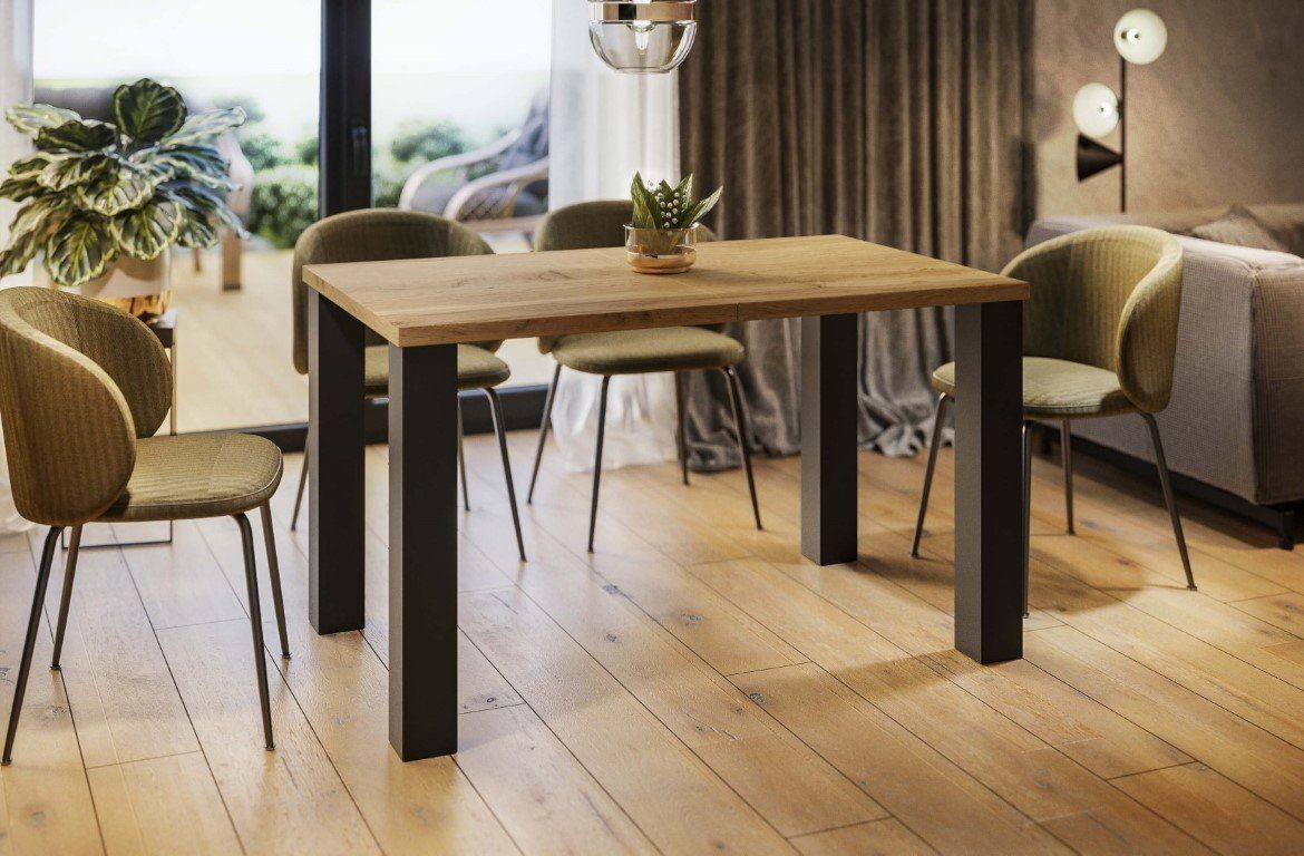 Endo-Moebel Esstisch Esstisch "Juka" 130-210cm ausziehbar erweiterbar Kulis günstig online kaufen