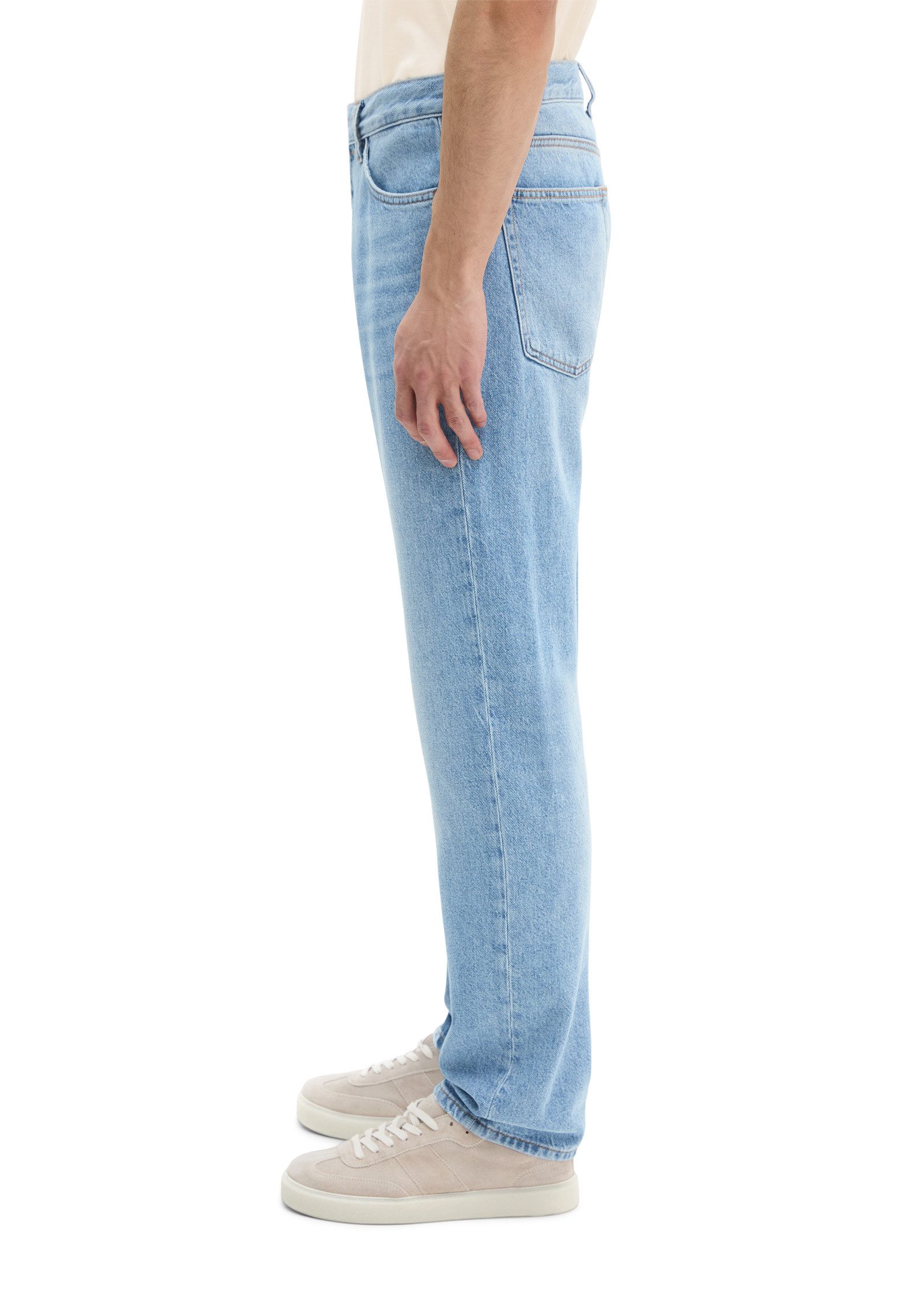 Marc O'Polo Regular-fit-Jeans aus besonders weichem TENCEL™ Lyocell, Leinen und Bio-Baumwolle