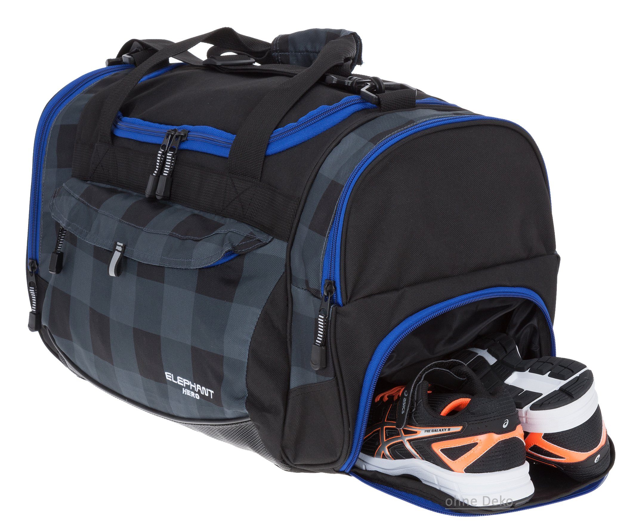 Alessandro Salvatore Sporttasche Damen Gym Mate 724, Reisetasche Sport Tasche Schuhfach Vortasche 55 cm 45 L