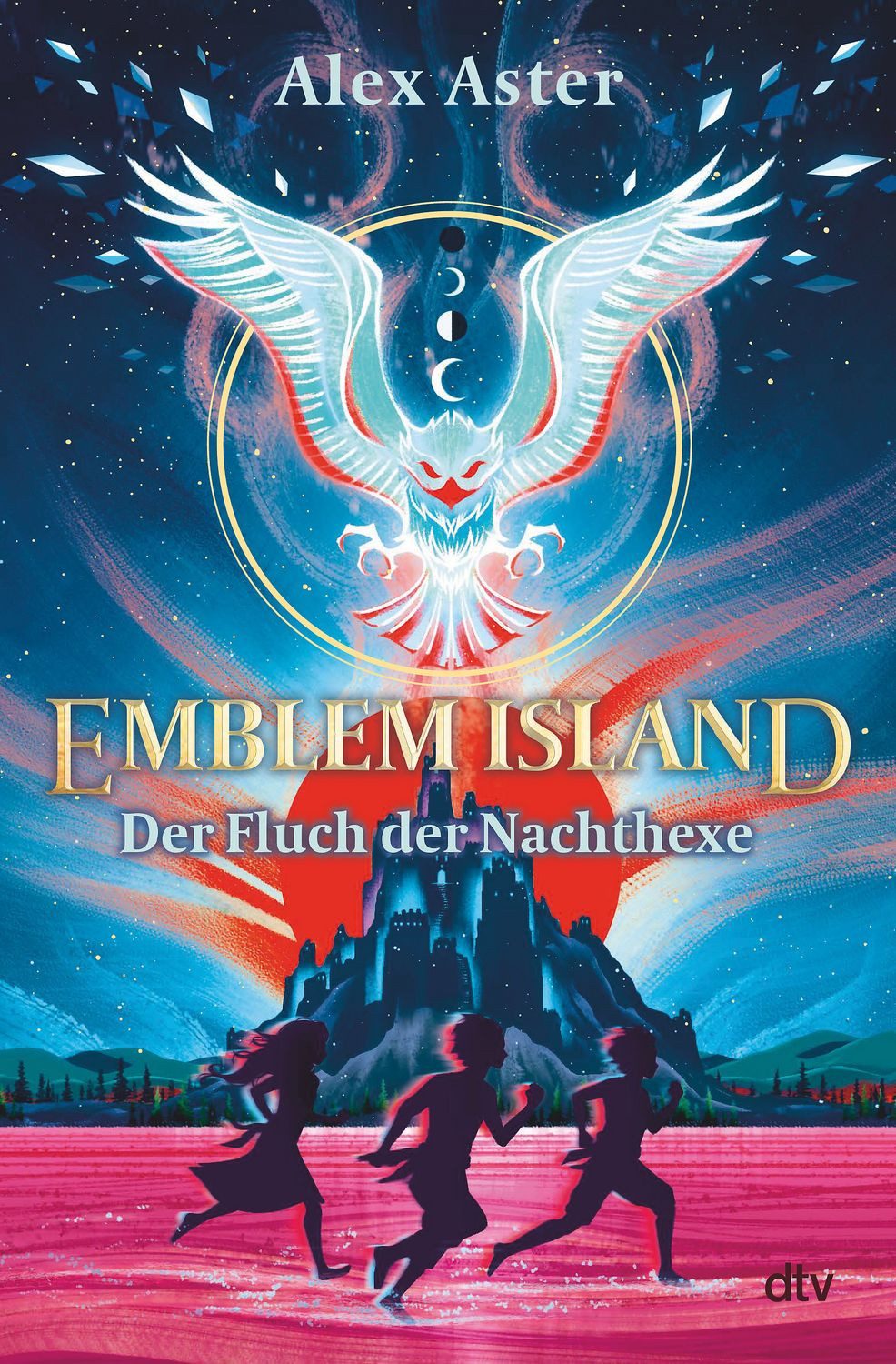 Kinderbuch Emblem Island – Der Fluch der Nachthexe Spannende Abenteuerreise durch Alex Aster