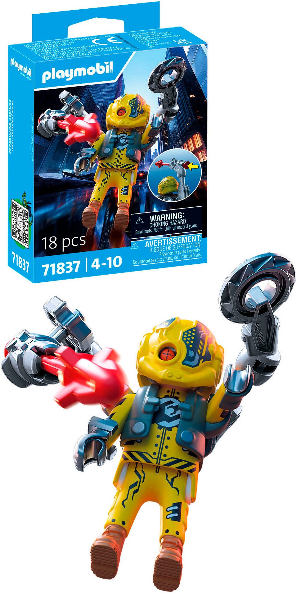 Playmobil® Roboter-Held (71837), Heroes Konstruktions-Spielset, (18 günstig online kaufen