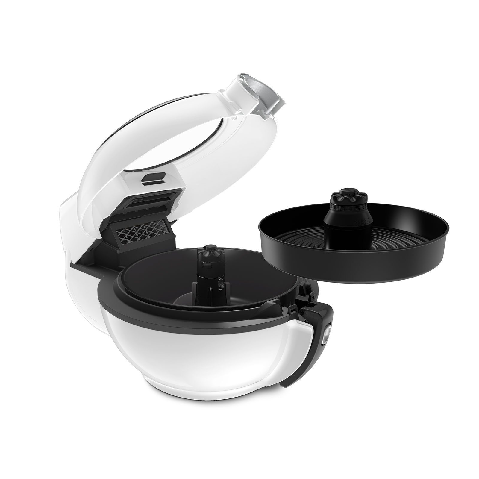 Zwei Kochbereiche, Tefal automatische Garen YV9700, Schonendes 9 Fritteuse Programme,