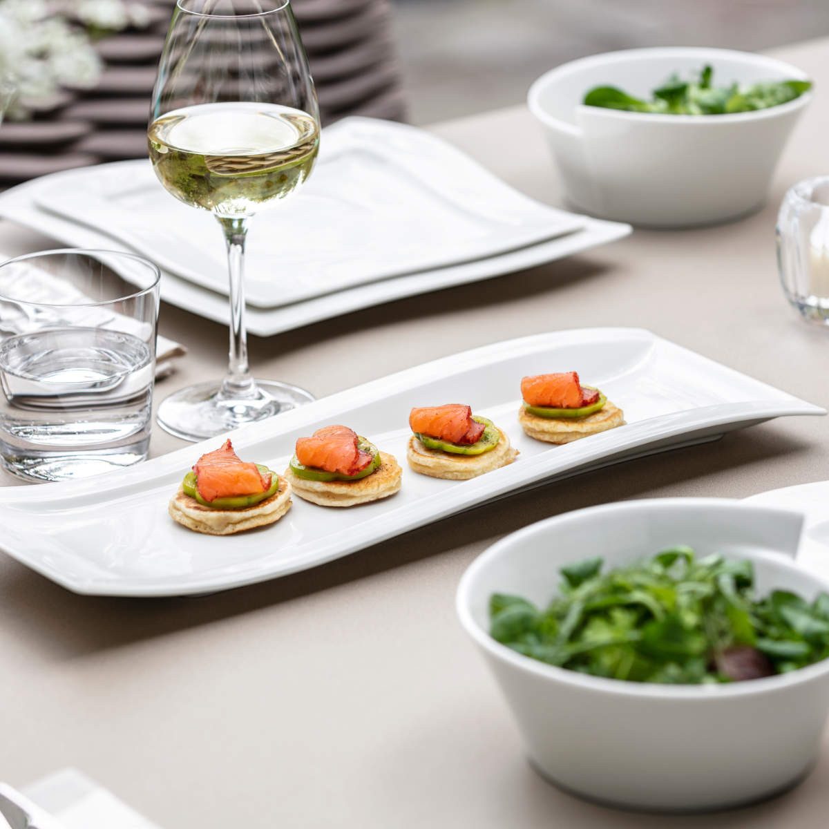 Villeroy & Boch Fondueteller New Wave, 27 x 27 cm