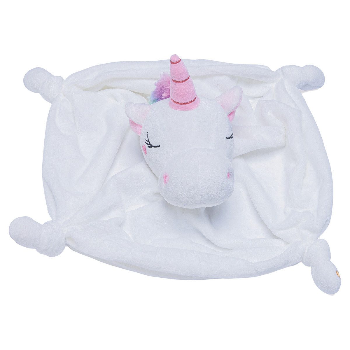 Beeztees Tierkuscheltier Hundespielzeug Puppy Kuscheldecke Einhorn günstig online kaufen