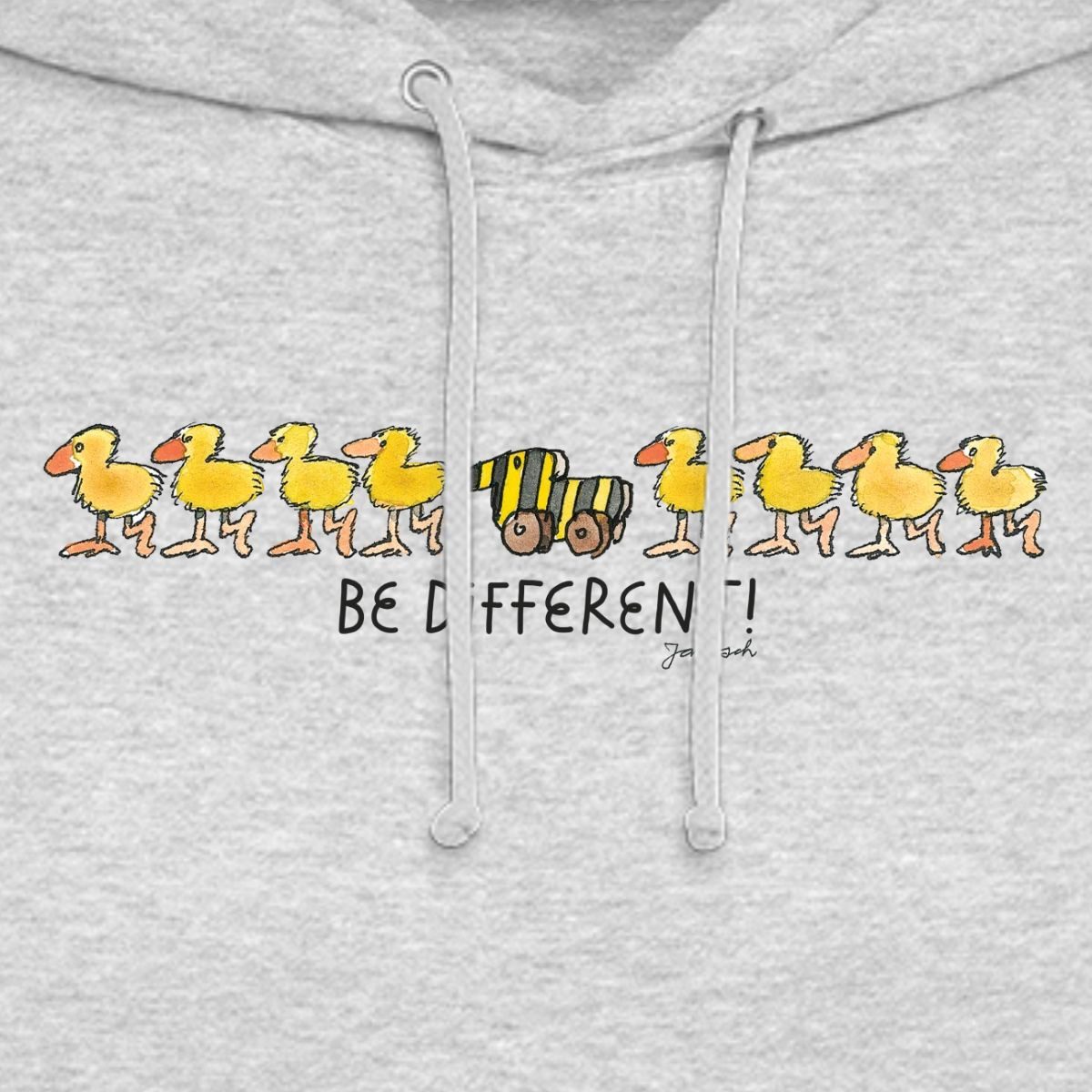 Spreadshirt Hoodie Janosch Tigerente Be Different Unisex Hoodie (1-tlg)