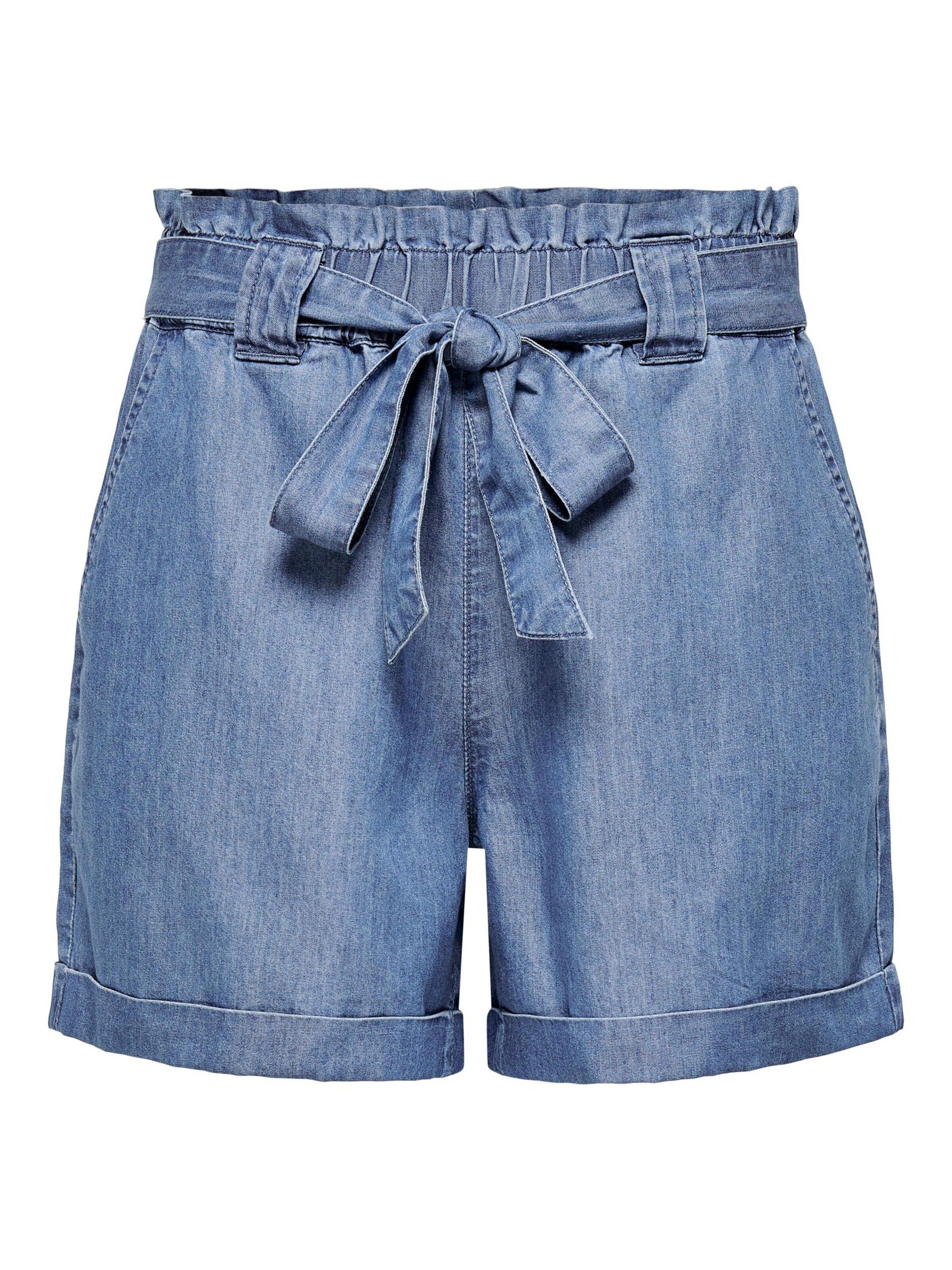 ONLY Jeansshorts Bea (1-tlg) Drapiert/gerafft günstig online kaufen
