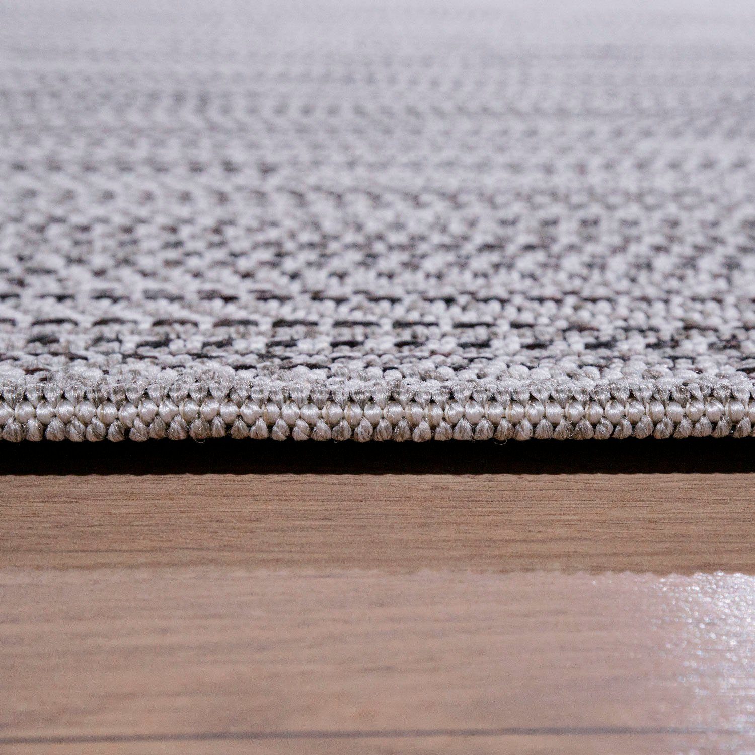 Teppich Waregem 4 Flachgewebe, Home, grau Wohnzimmer meliert, Paco Outdoor Sisal-Optik, Höhe: rechteckig, 625, geeignet, mm,