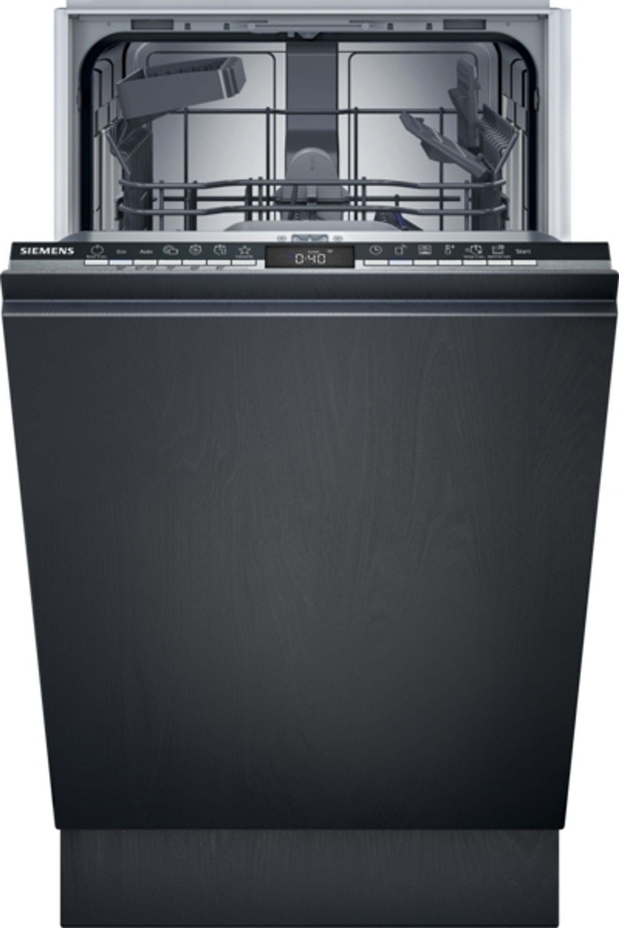 SIEMENS vollintegrierbarer Geschirrspüler iQ300 SR63EX24KE, 8.9 l, 10 Maßgedecke, Wifi, Akustisches Programmendesignal