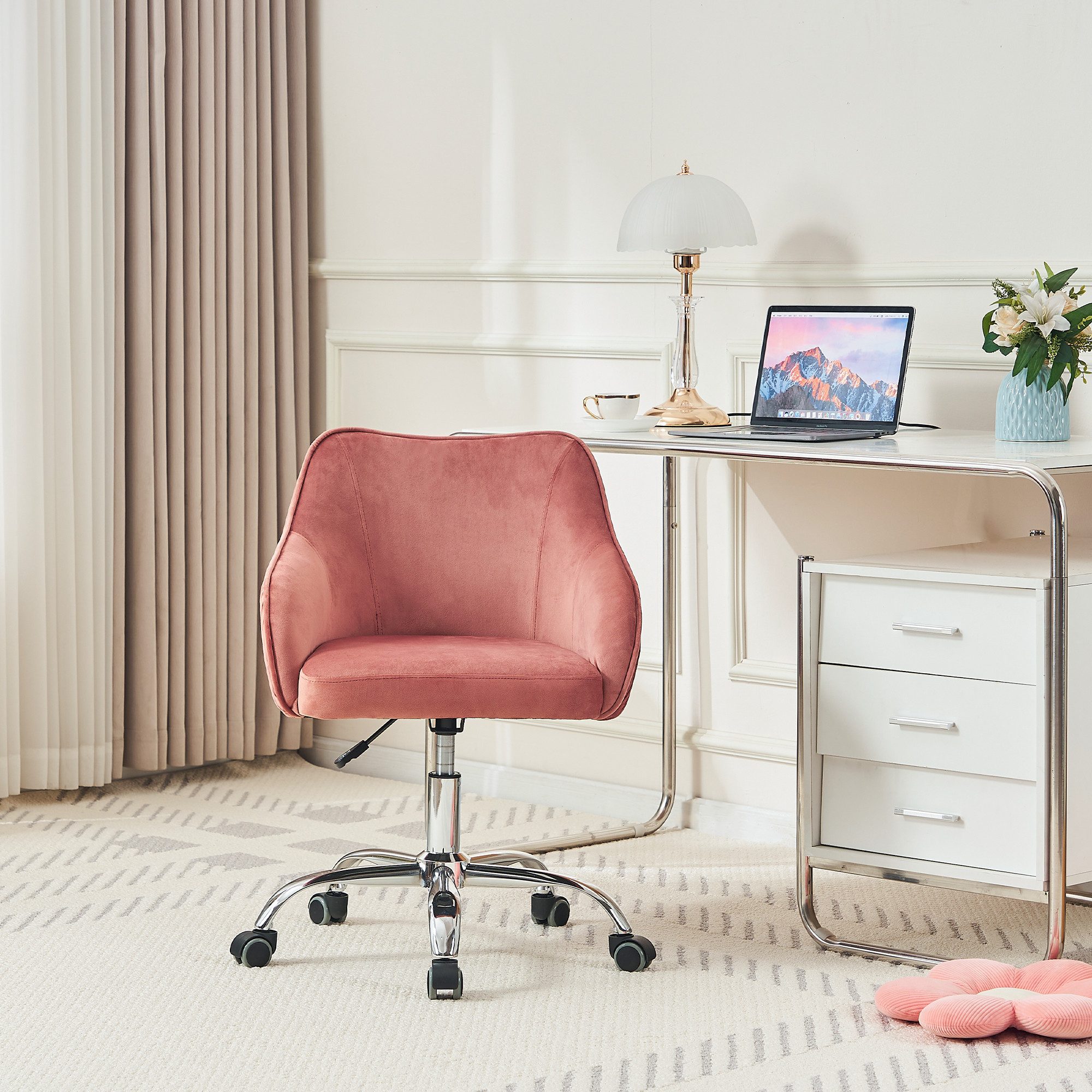 MODFU Bürostuhl Loungesessel mit verstellbarer Rotation günstig online kaufen