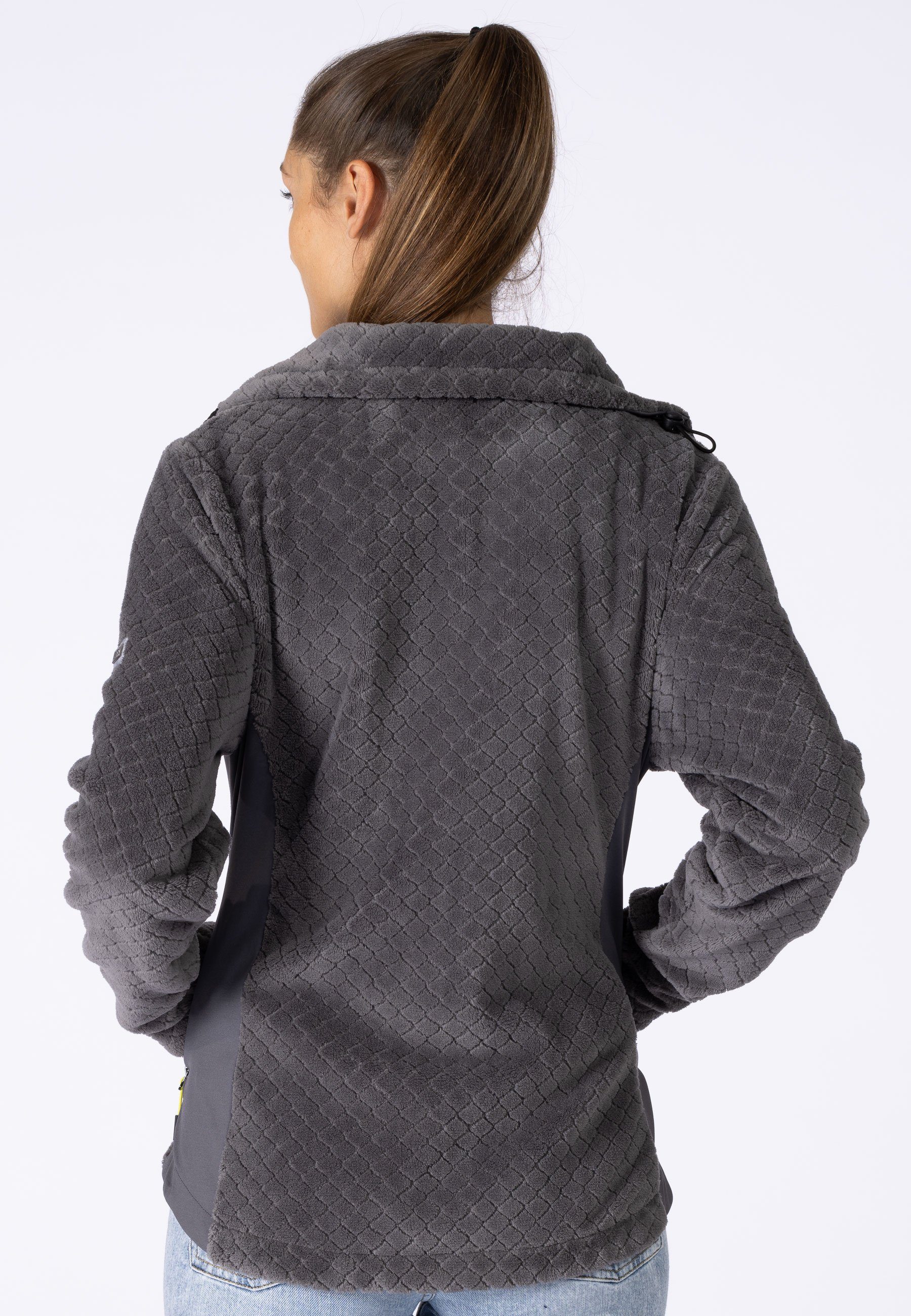 LPO Steppjacke atmungsaktiv - Tessa GREY Hybridjacke