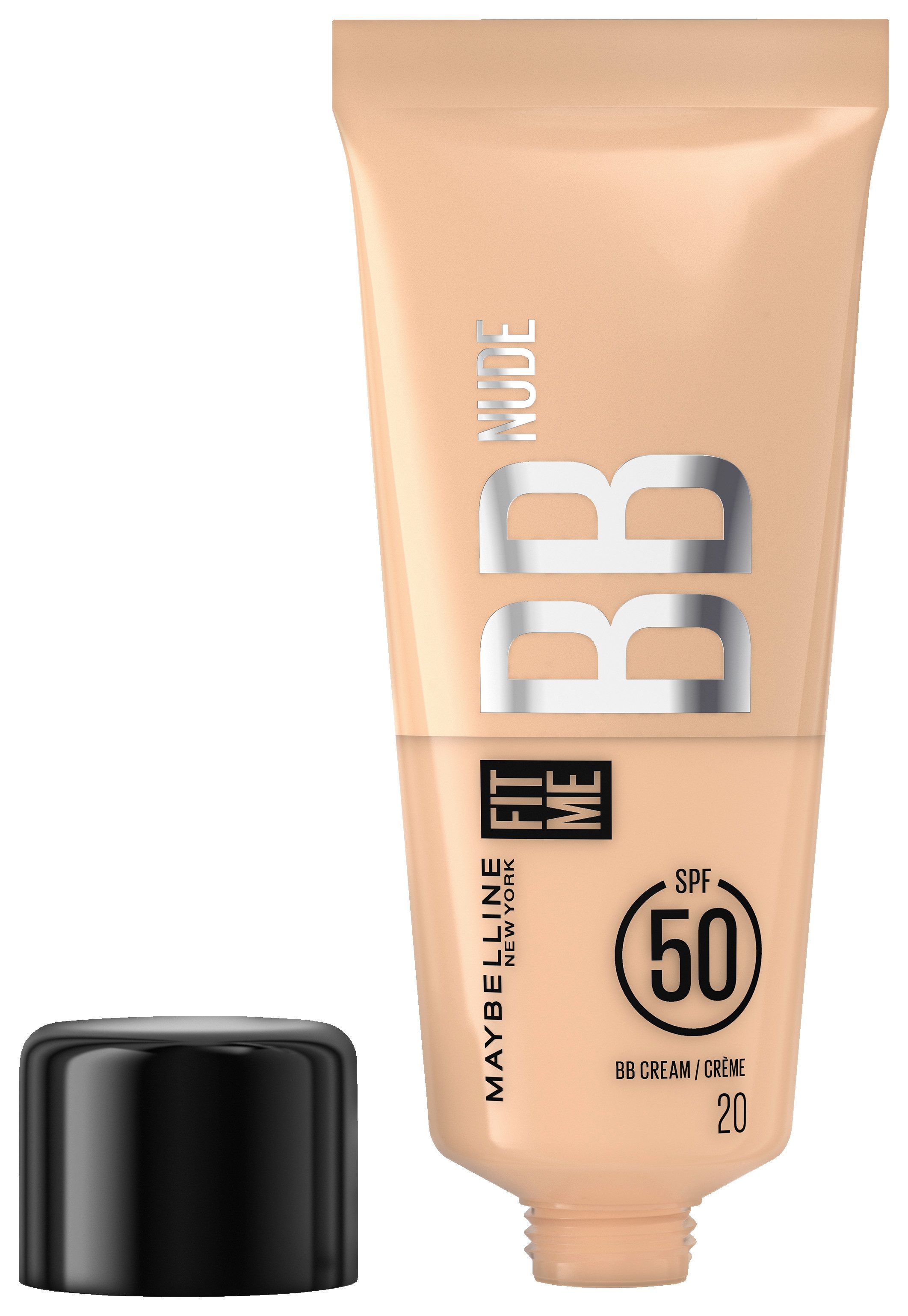 MAYBELLINE NEW YORK Make-up FIT ME! NUDE BB CREAM, mit Lichtschutzfaktor