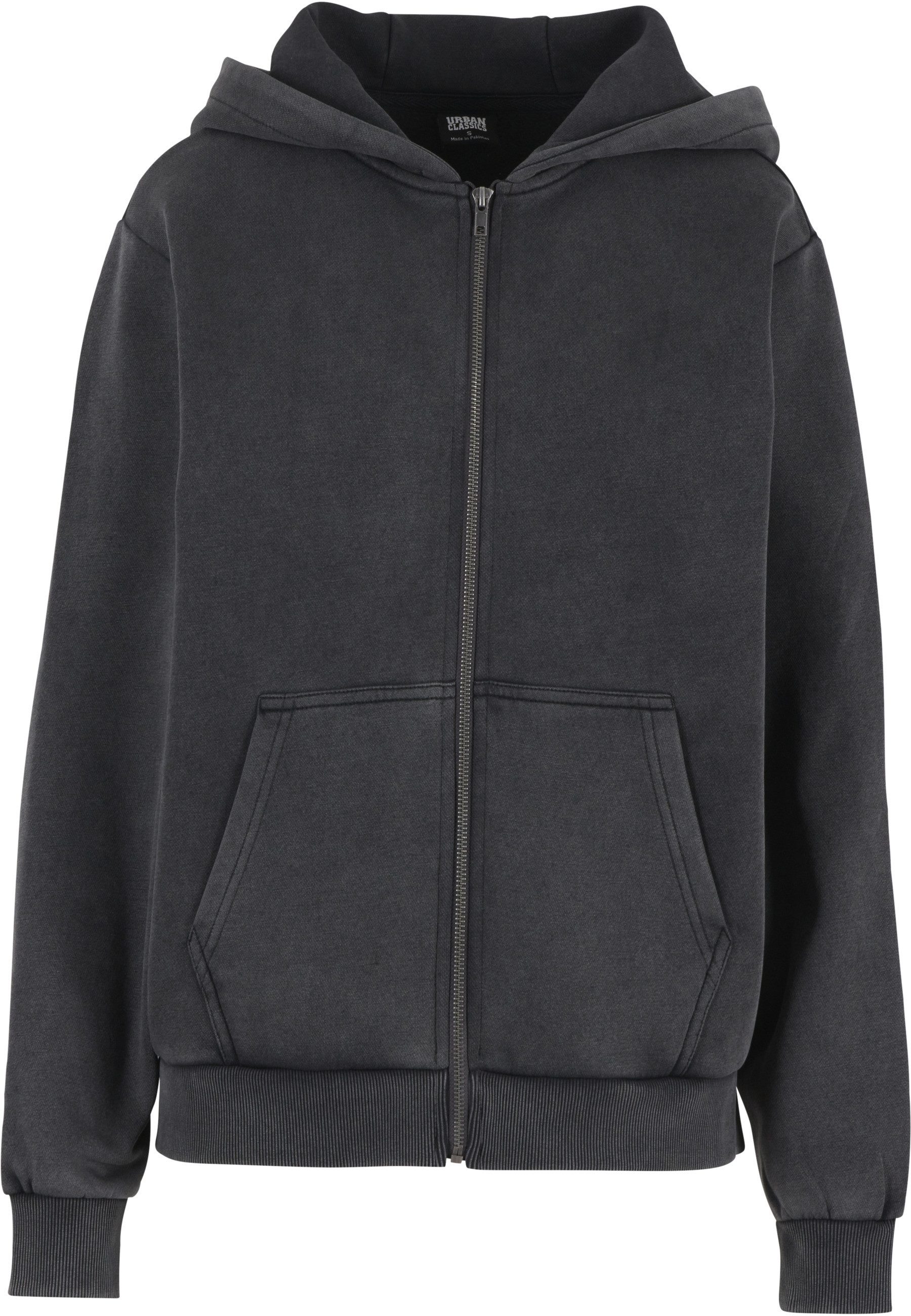 URBAN CLASSICS Sweatjacke Urban Classics Ladies Vintage Heavy Zip Hoody günstig online kaufen