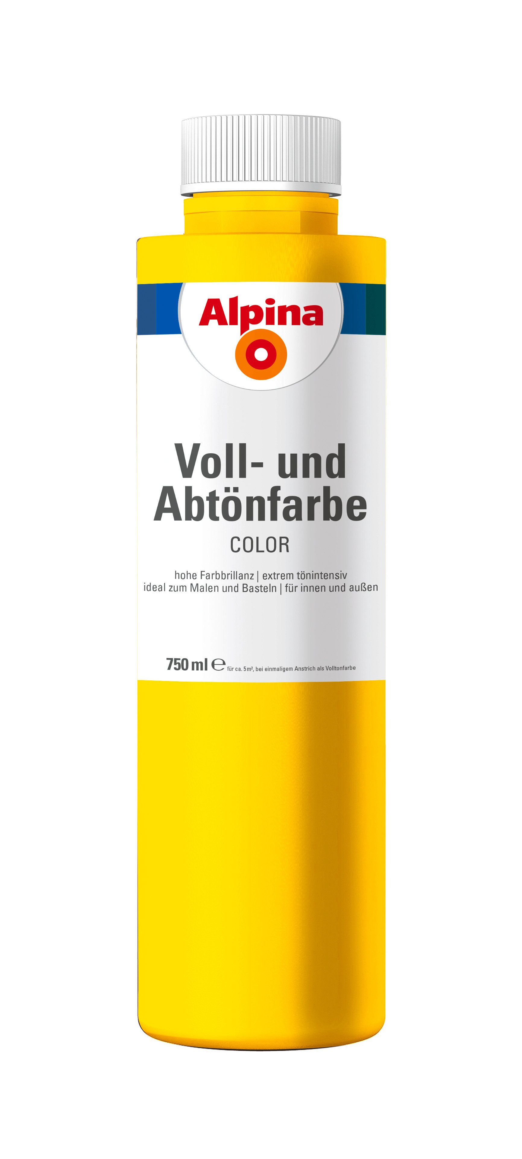 Alpina Wandfarbe COLOR Voll- und Abtönfarbe seidenmatt