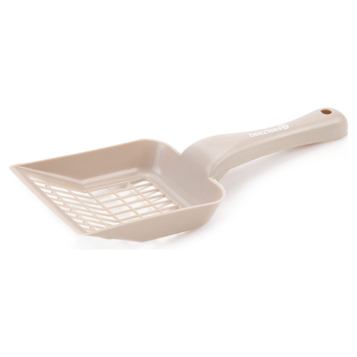 Schaufel Katzenstreuschaufel grob beige