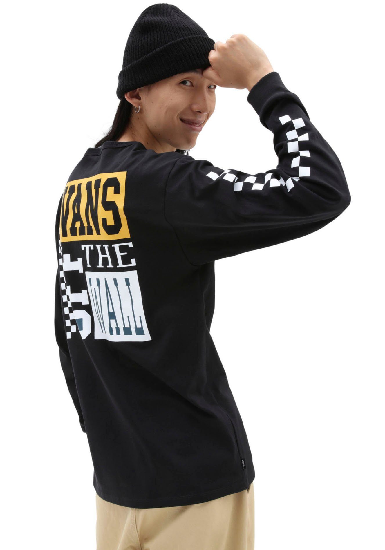 TEE Vans OFF THE WALL LS Langarmshirt VARSITY