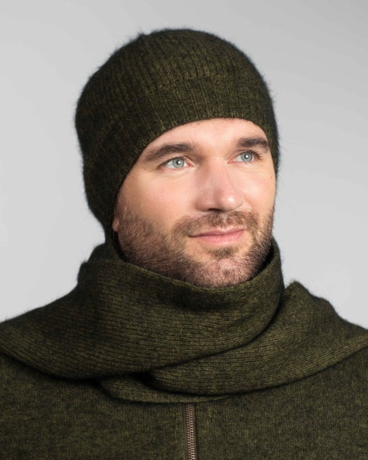 Strickmütze Ripp-Mütze aus der Possumhaarfaser