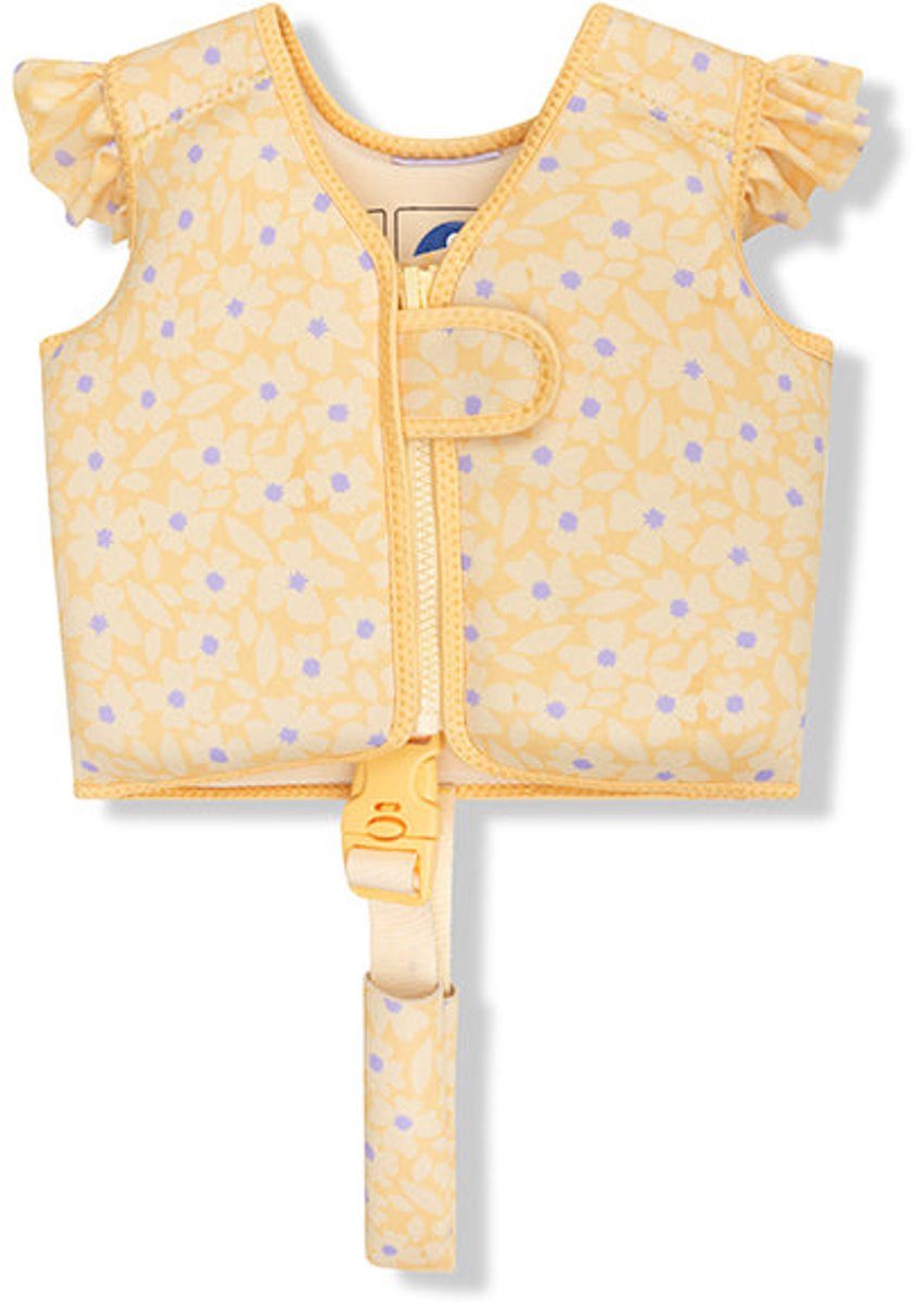 Swim Essentials Schwimmweste Schwimmweste Yellow Flowers 11-15 kg 30 x 32 cm, Swim Vest Weste Schwimmhilfe