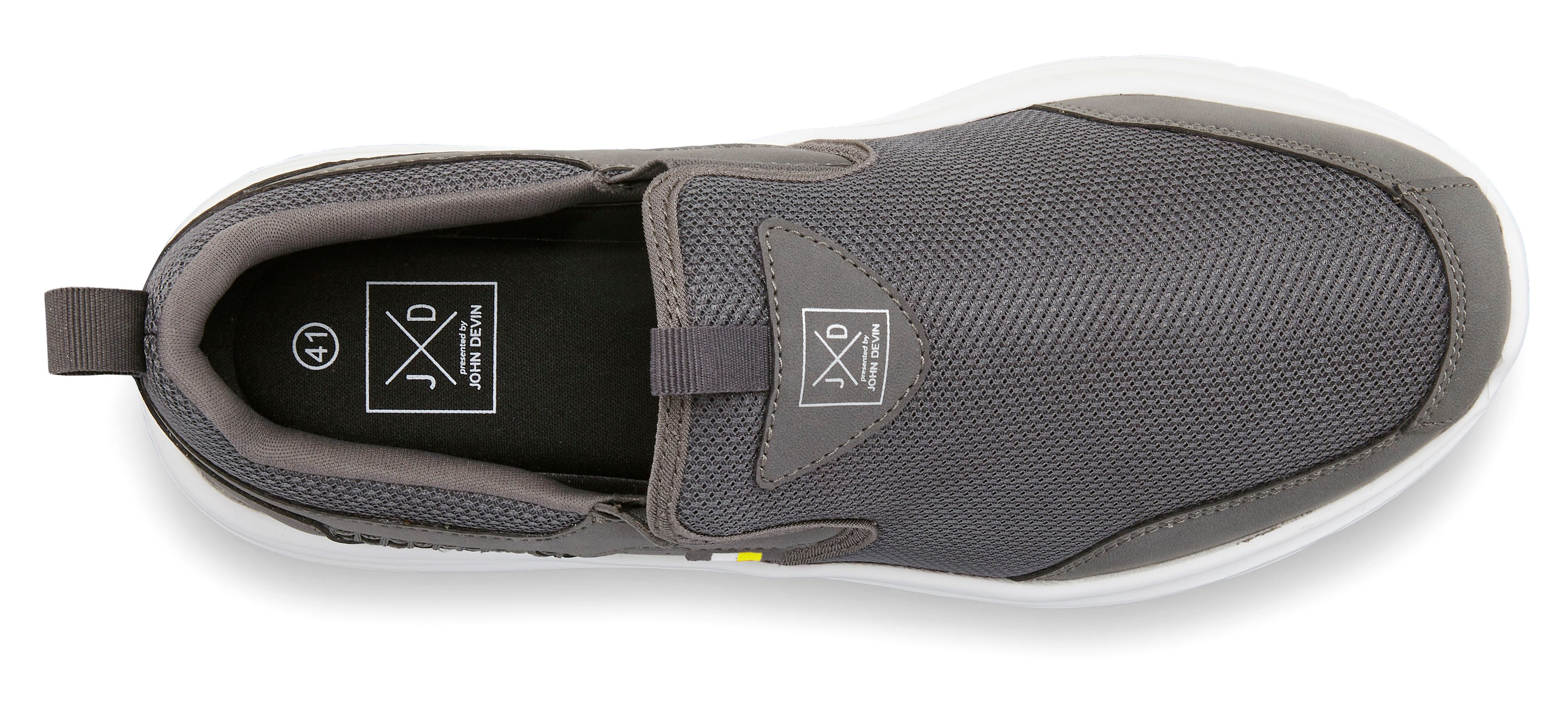 John Devin Freizeitschuh, Halbschuh, Slipper, Turnschuh, Slip-On-Sneaker Sneaker zum Reinschlüpfen Unisex VEGAN