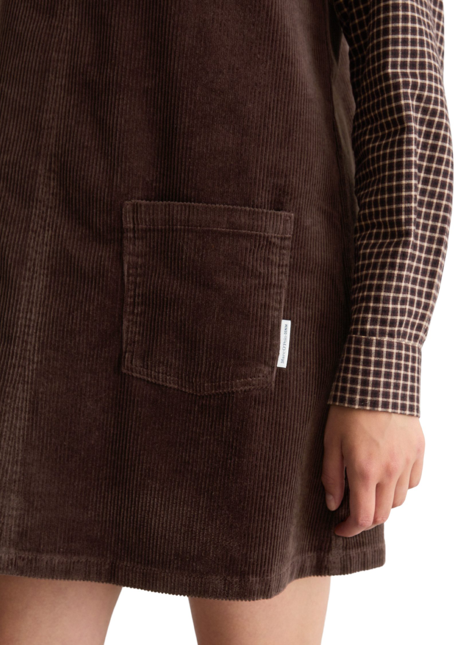 Marc O'Polo DENIM Minikleid aus Baumwoll-Stretch – Bild 4 von 5