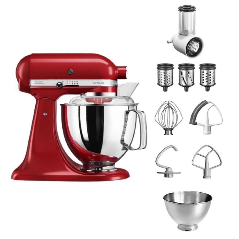 Küchenmaschine KitchenAid 4,8 L 5KSM175 Artisan Küchenmaschine Beginnerset