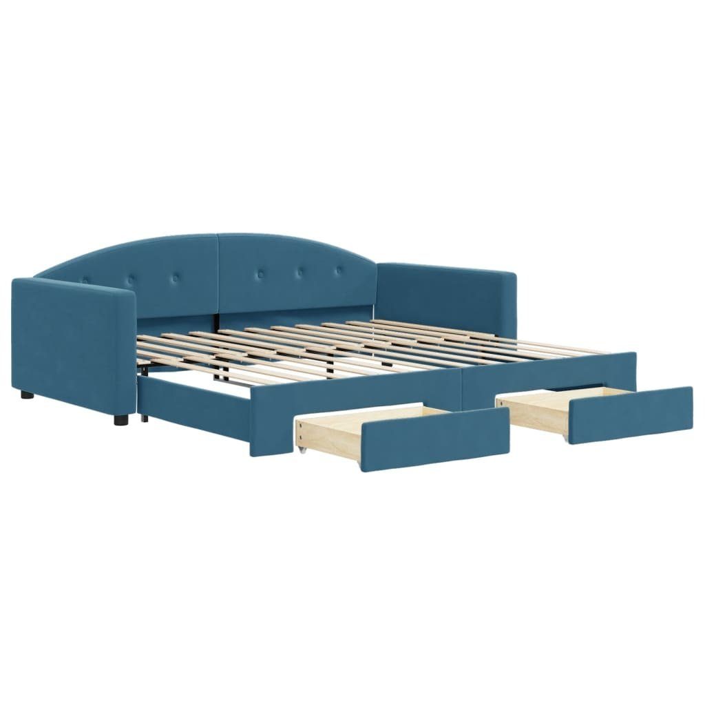 vidaXL Bett Tagesbett Ausziehbar mit Schubladen günstig online kaufen