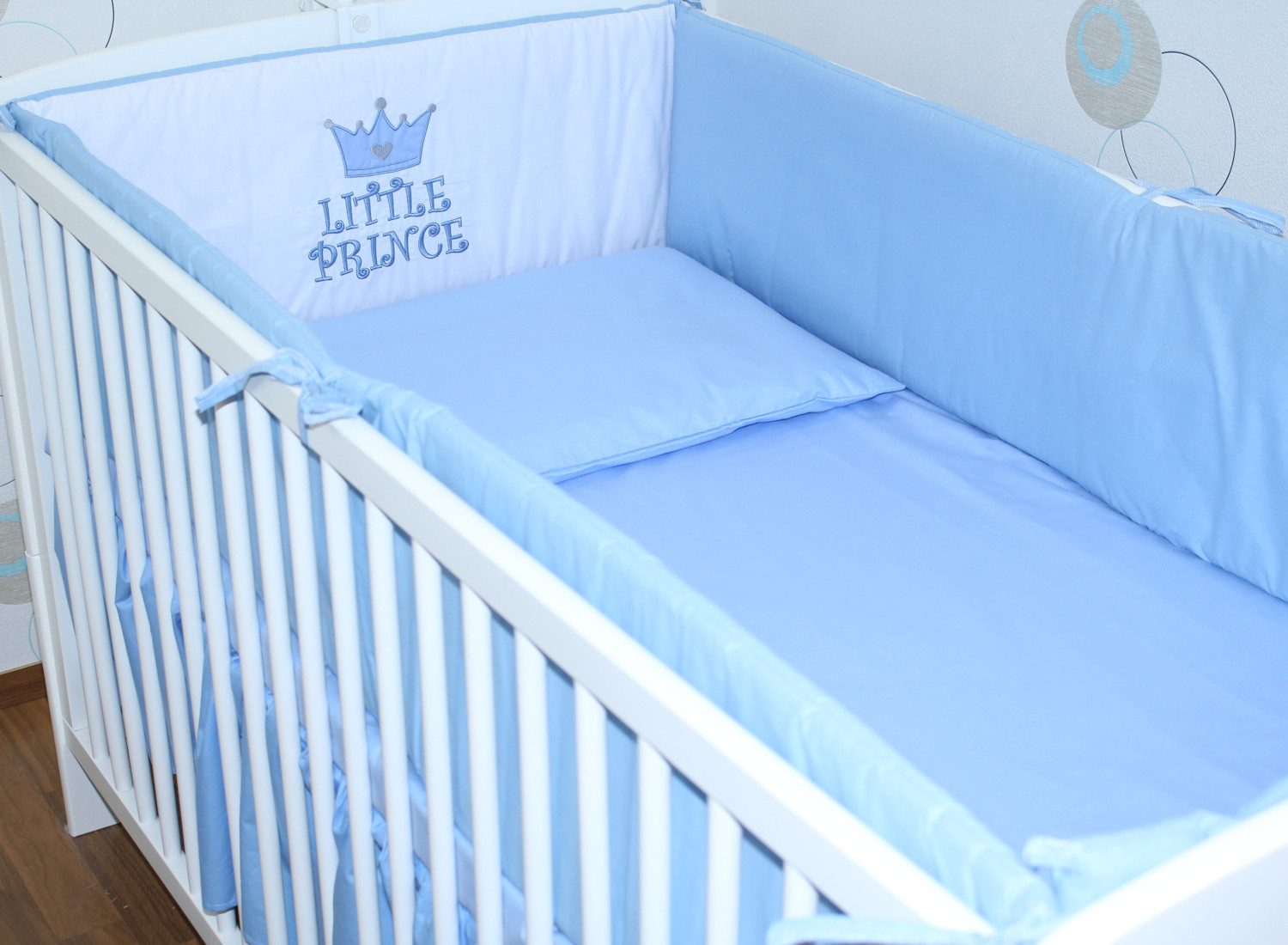 Primawela Bettnestchen Nestchen Applikation 420 cm Bettumrandung Baby Bett günstig online kaufen