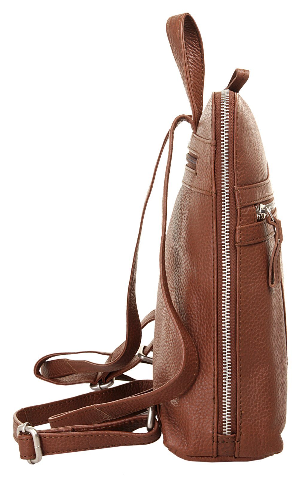 Betty Barclay Cityrucksack BETTY BARCLAY Damen echt Leder, echt Leder – Bild 5 von 5