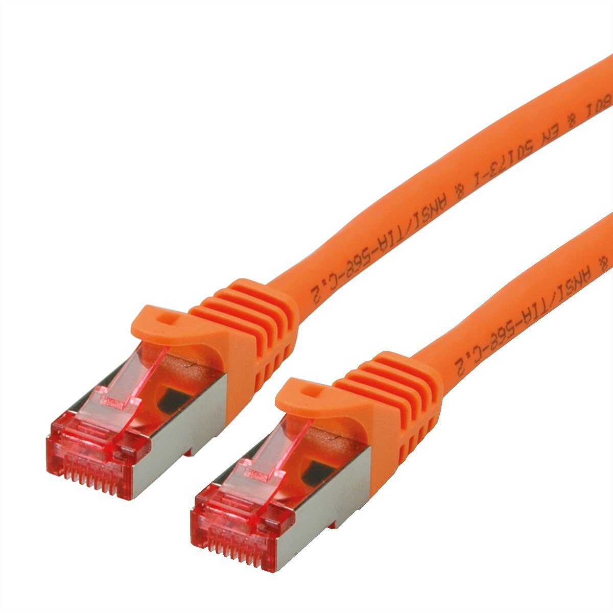 ROLINE Patchkabel Cat.6 S/FTP (PiMF) Кабель локальной сети, RJ-45 Männlich (Stecker), RJ-45 Männlich (Stecker) (30.0 cm), Component Level, LSOH