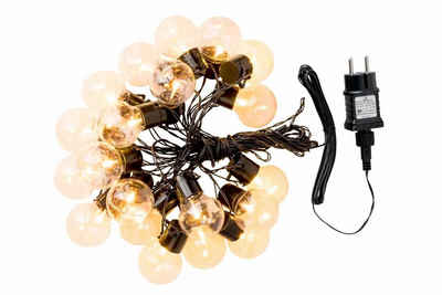 Coen Bakker LED-Lichterkette Party Lights, 20-flammig, Partylichterkette mit 20 klaren Birnen IP44