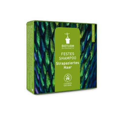 Bioturm Festes Haarshampoo Bioturm Naturkosmetik festes Shampoo für strapaziertes Haar 100 g