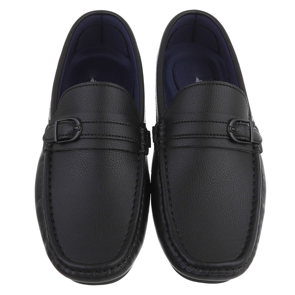 Coolwalk Herren Mokassin Slip-On mit profilierter Sohle Slipper (91563752) Flach Slipper in Schwarz – Bild 4 von 5