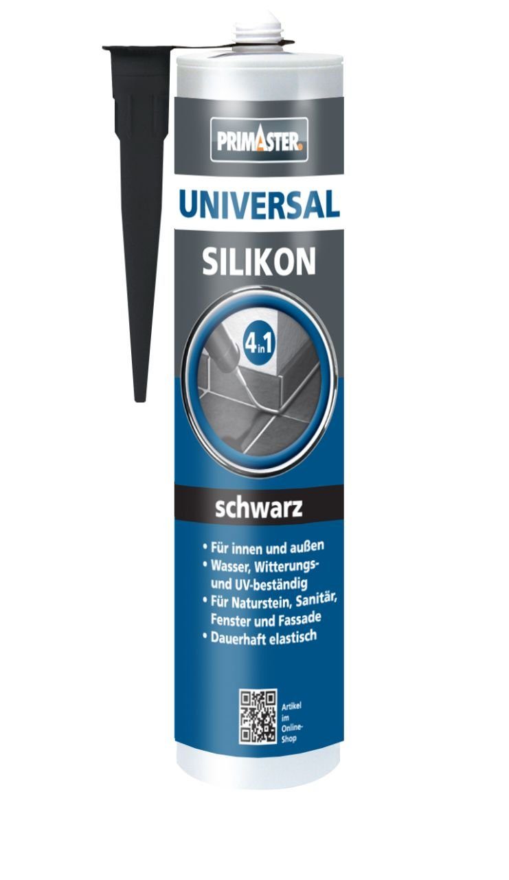 Primaster Silikon Primaster Universal Silikon 4 in1 schwarz 300 ml