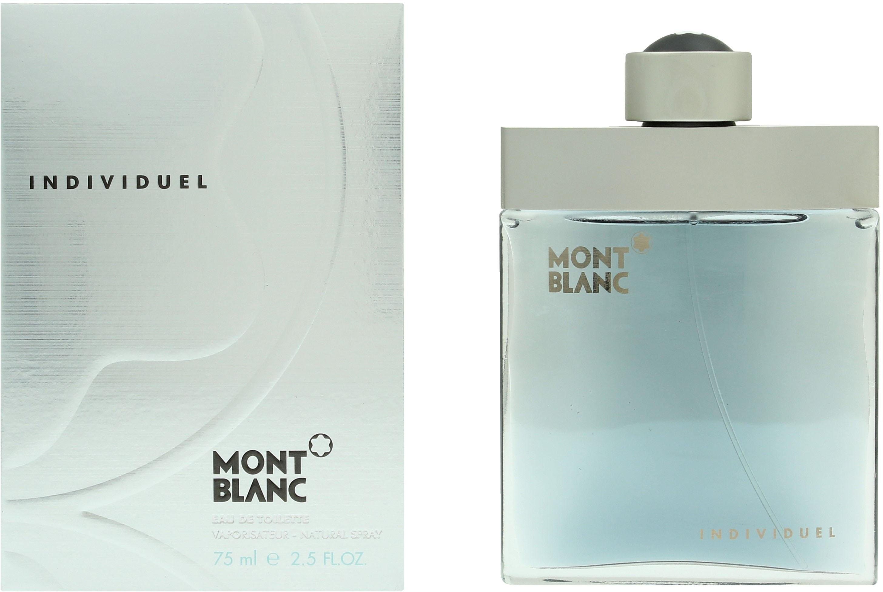 MONTBLANC Eau de Toilette Individuel, Holzig-orientalischer Herrenduft mit Lavendel, Jasmin und Vanille.