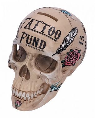 Horror-Shop Dekofigur Calavera Totenschädel Spardose