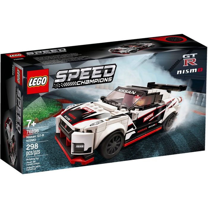 LEGO® Konstruktionsspielsteine LEGO Speed Champions - Nissan GT-R NISMO (Set 298 St)
