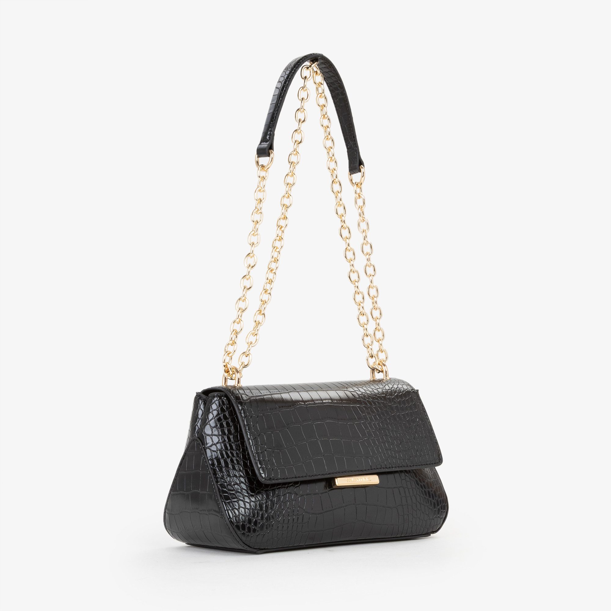 VALENTINO BAGS Umhängetasche AFRODITE, Handtasche, Abendtasche mit modischer Kroko-Prägung