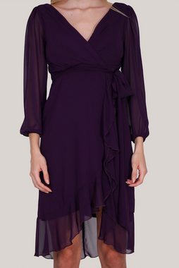 Modabout Abendkleid Kurzes Abendkleid für Damen Kleid Sommerkleid - NELB0063D2142MOR (1-tlg)