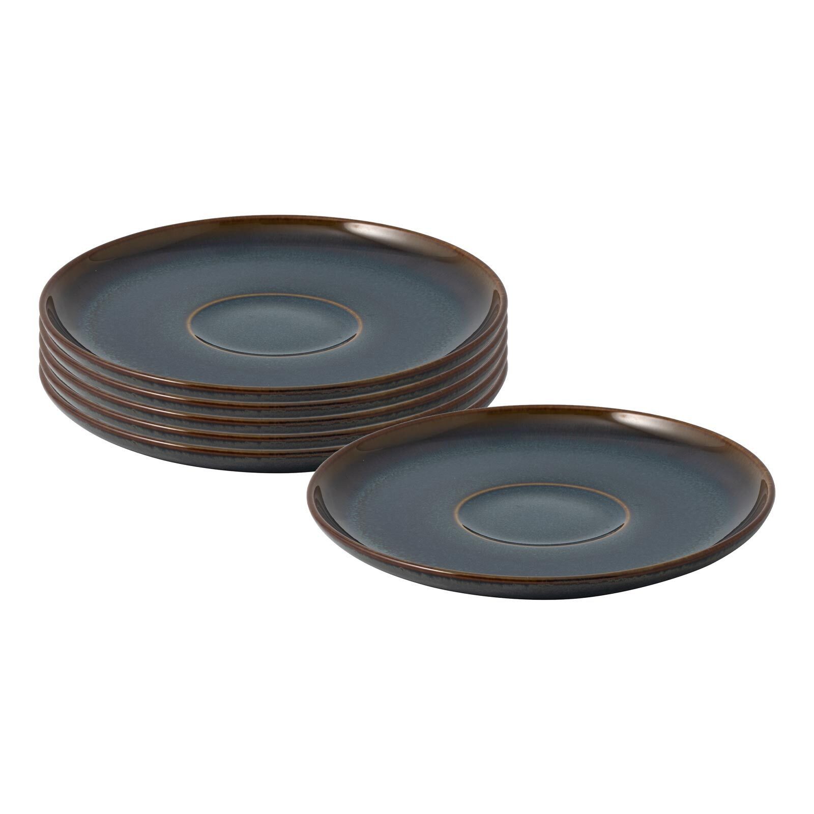 like. by Villeroy & Boch Untertasse Crafted Kaffeeuntertassen ø 14,9 cm 6er Set, (6 St)