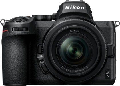 Nikon Kit Z 5 24-70 1:4 Systemkamera (NIKKOR Z 24-70 mm 1:4 S, 24,3 MP, Bluetooth, WLAN (WiFi)