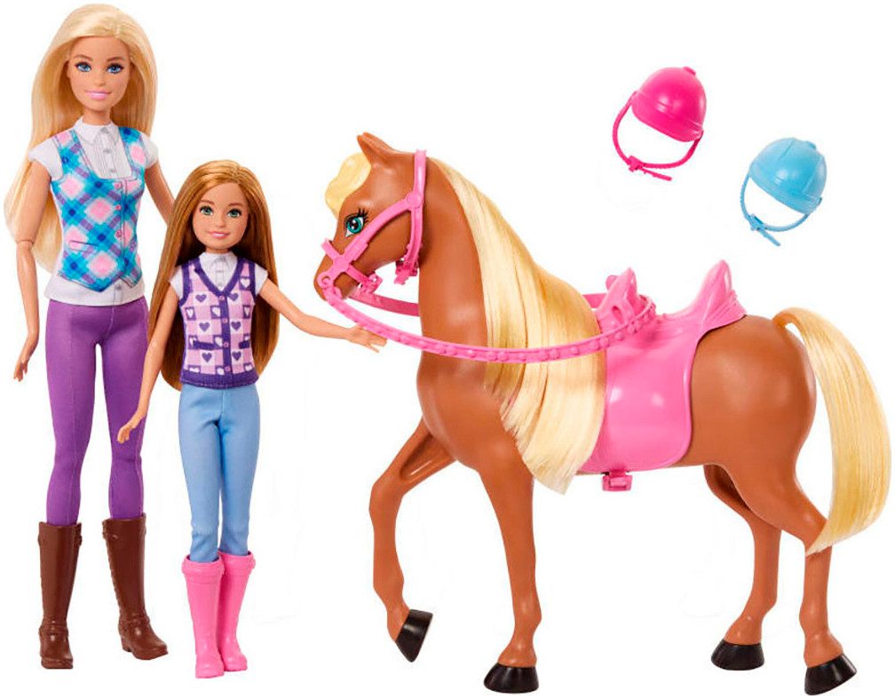 Barbie Anziehpuppe Barbie Sisters Reitunterricht – Bild 5 von 5