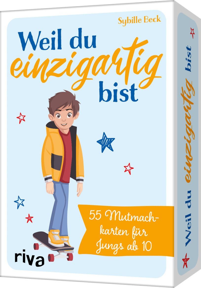 Weil du einzigartig bist 55 Mutmachkarten für Jungs ab 10. Das perfekt / Sybille Beck