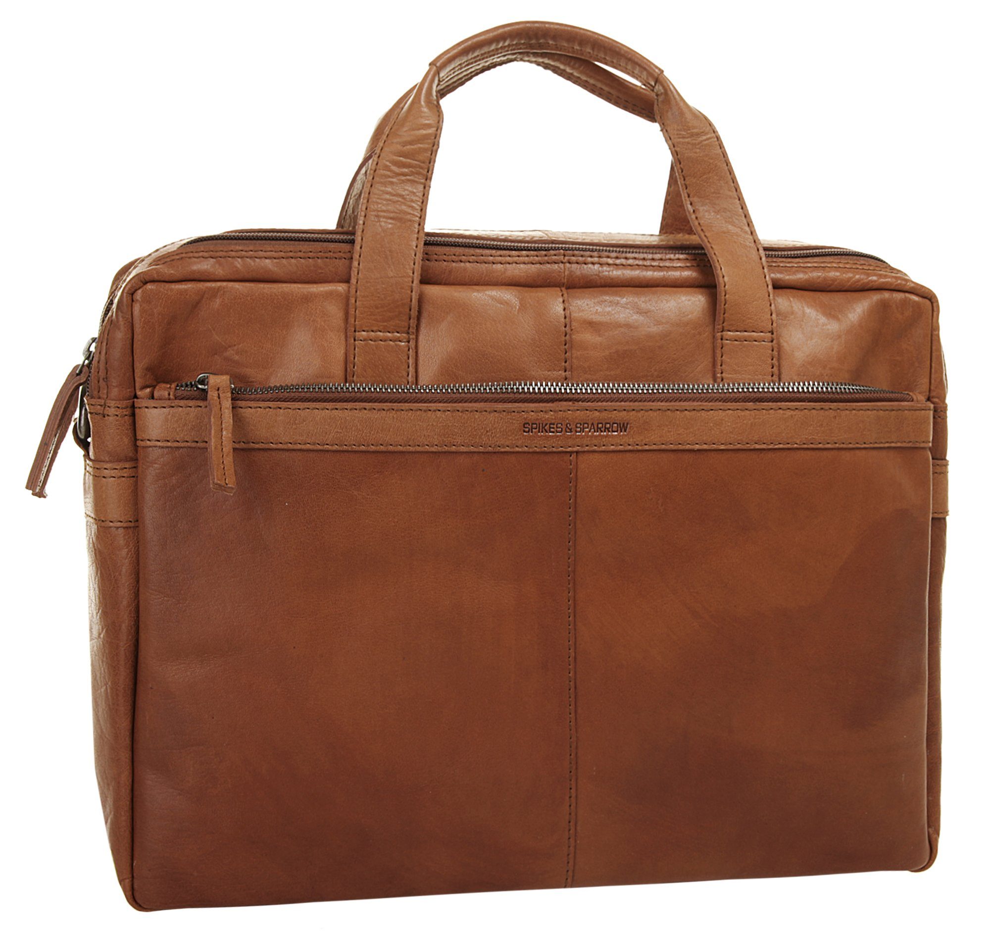 Spikes & Sparrow Aktentasche, echt Leder günstig online kaufen