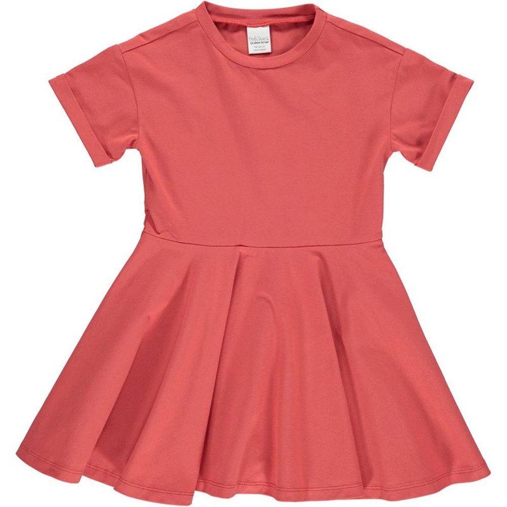 Fred's World by GREEN COTTON Jerseykleid Kleid rot