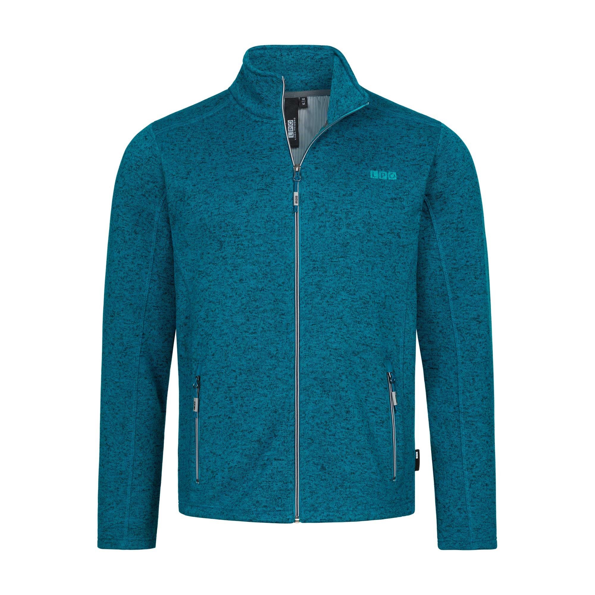 DEPROC Active Fleecejacke YORKTON V MEN weiche Fleecejacke in traditioneller Optik