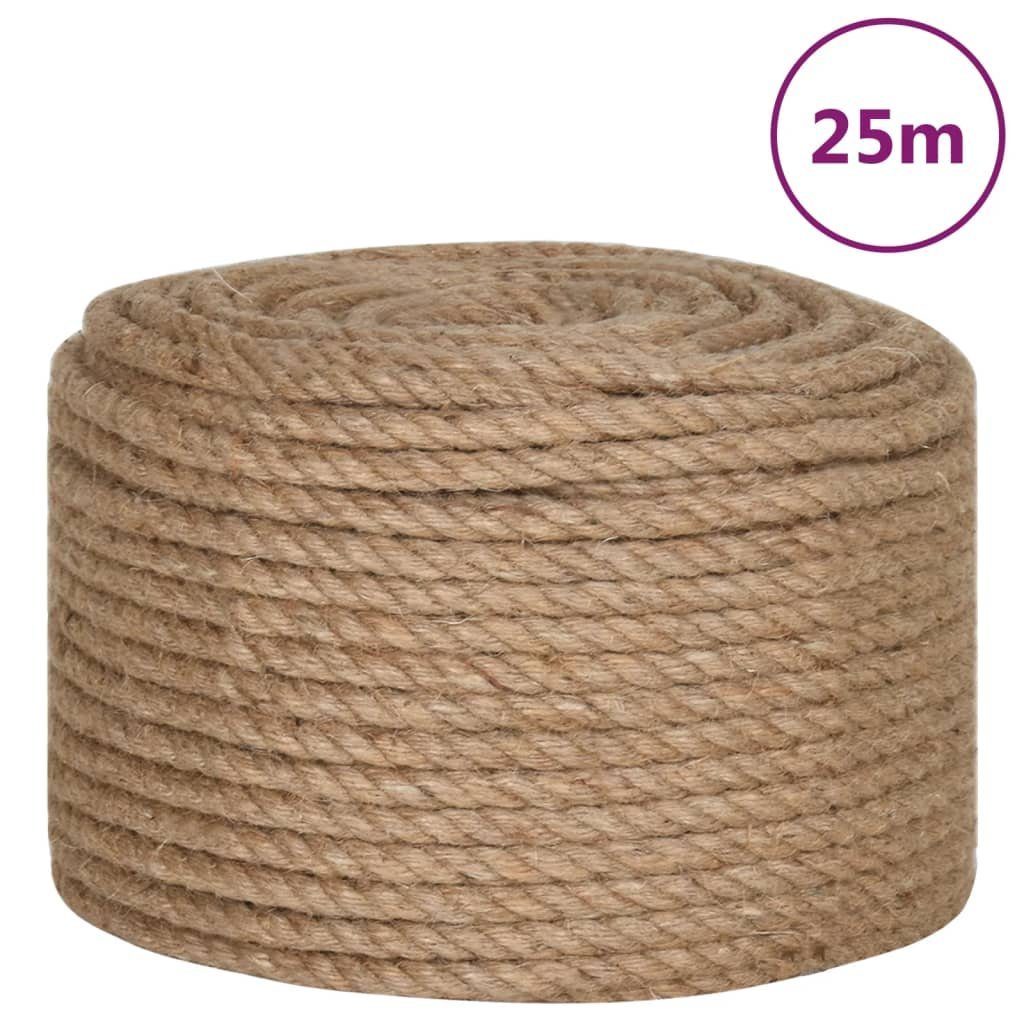 vidaXL Seil Juteseil 25 m Länge 12 mm Stärke (1-tlg)