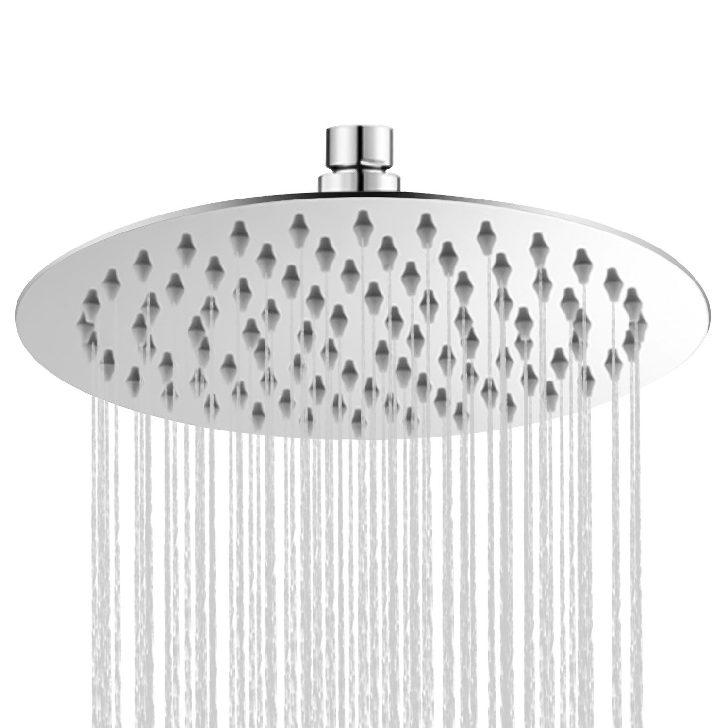 Clanmacy Kopfbrause Edelstahl Kopfbrause Duschkopf Regendusche günstig online kaufen