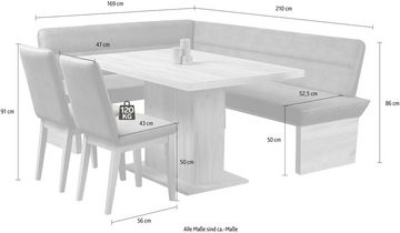 Home affaire Eckbankgruppe Beluna + Cross, (4-tlg)