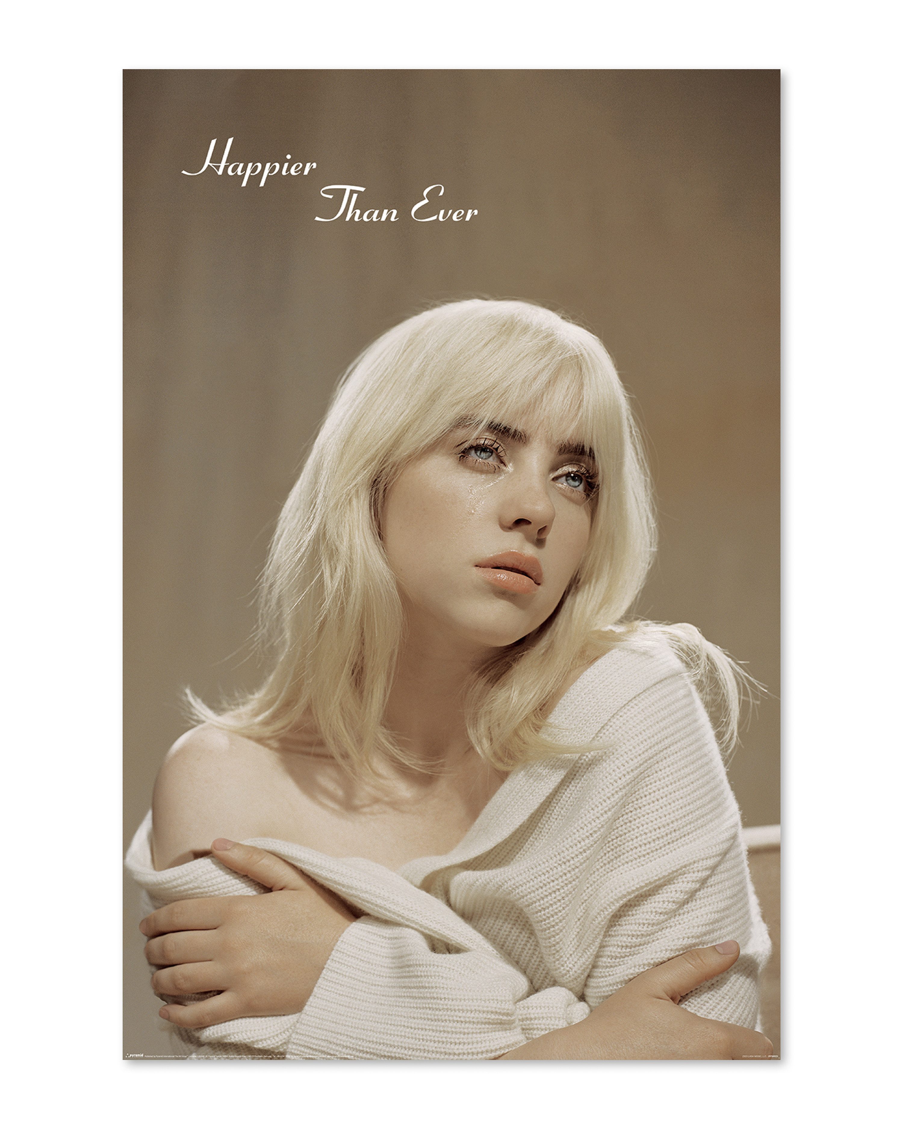 PYRAMID Poster Billie Eilish Poster Cover Happier Than Ever 61 x 91,5 cm