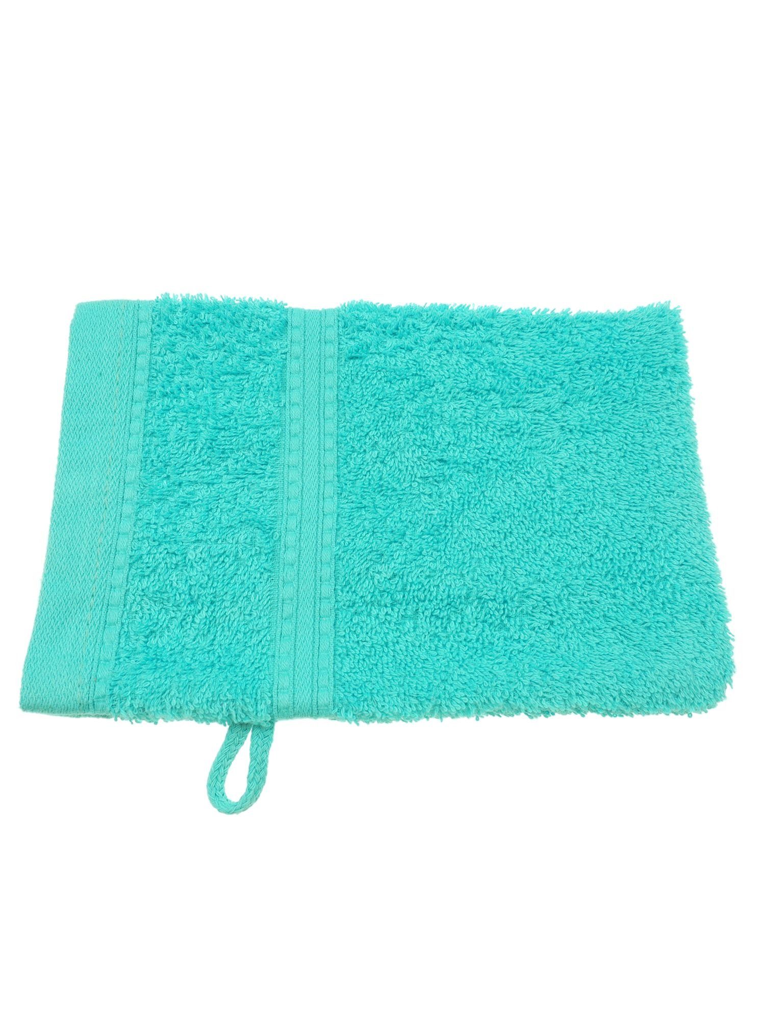 Julie Julsen Handtuch 1-Handtuch-Türkis-Waschhandschuh 15 x günstig online kaufen