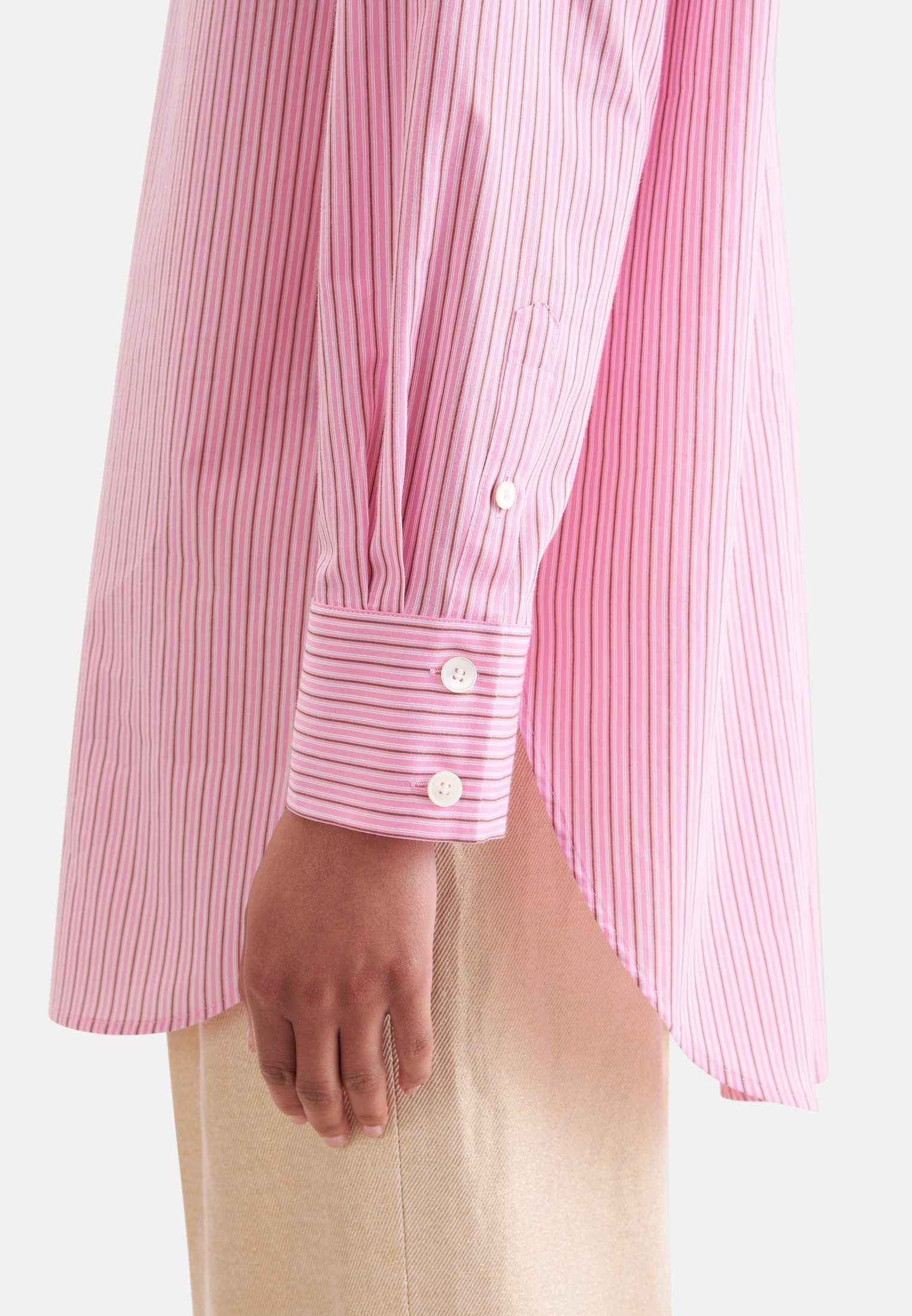 seidensticker Hemdbluse 1/1 Kragen Gestreift – Bild 4 von 5